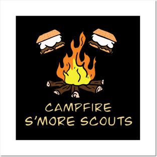 Campfire S’more scouts Posters and Art